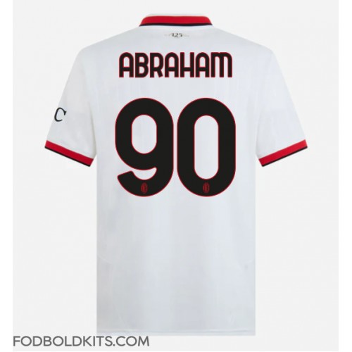 AC Milan Tammy Abraham #90 Udebanetrøje 2024-25 Kortærmet